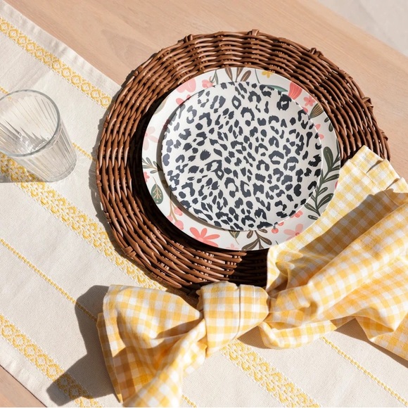 Shiraleah Basket Weave Placemats - Set of 4 - Picture 6 of 7